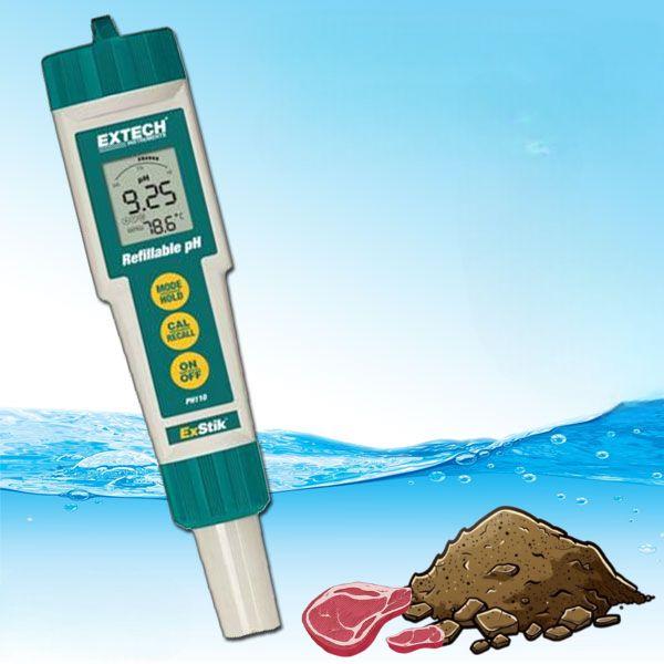 EXTECH PH110 เครื่องวัดพีเอช ExStik Refillable pH Meter